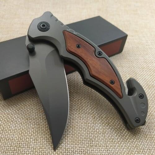 8.2‘’ Folding Pocket Knife Multi-function Portable Outdoor Fruit Cutter Practical Camping Tactic Survival Tools Knife Knifves