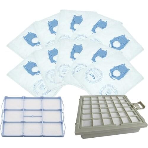 Replacement dust bags with HEPA filters for Bosch BSG8 VS08 Type P Vacuum for Hoover bags BSG82000 to BSG89999 BBZ41FP BBZ52AFP1