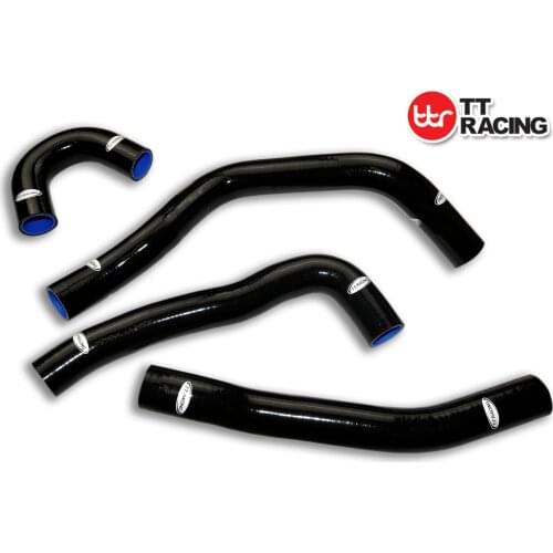 TT1413BK - Mitsubishi LANCER Evolution EVO 10 X Silicone Coolant Radiator Hose Kit Black