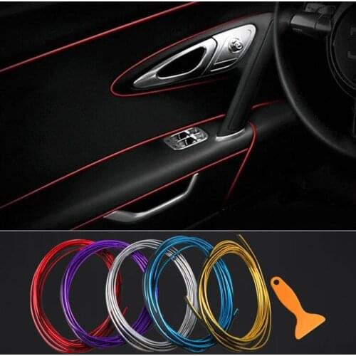 10M 32FT Car Interior Moulding Trim Car Interior Exterior Decoration Moulding Trim Rubber Seal Protector Fit for Most Car