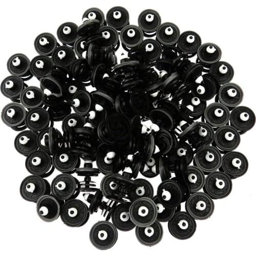 100Pcs Car Door Trim Panel Fastener Retainer Clips for Passat B7 Golf 6 Mk6 Seat Leon A4 B8 A5 A6 A8 Q5 Q7 TT 7L6868243
