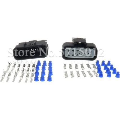 12 Hole 15326915 15326910 Auto Waterproof Connector Electrical Automotive Socket Female Male For Car Cable Wiring Harness