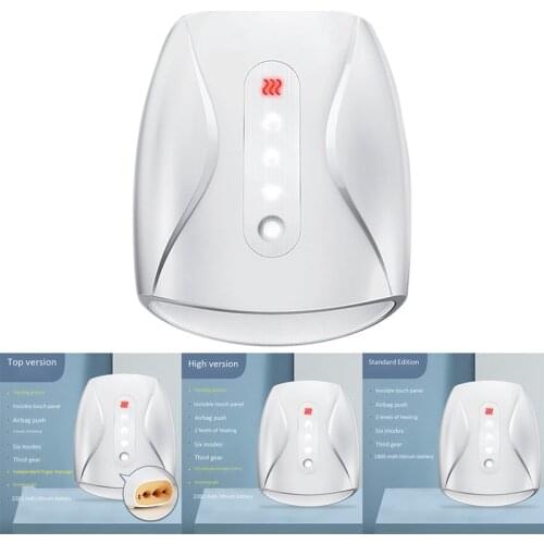 Cordless Electric Hand Massager Machine with Compression - Point Therapy Massager for Pain Relief, Finger Numbness