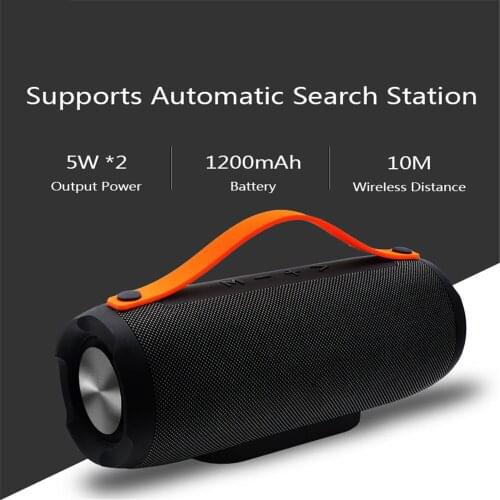 E13 Portable Wireless Bluetooth Speaker Super Bass Handsfree TF FM Radio Music Subwoofer Altavoz Stereo Sound Column Spe