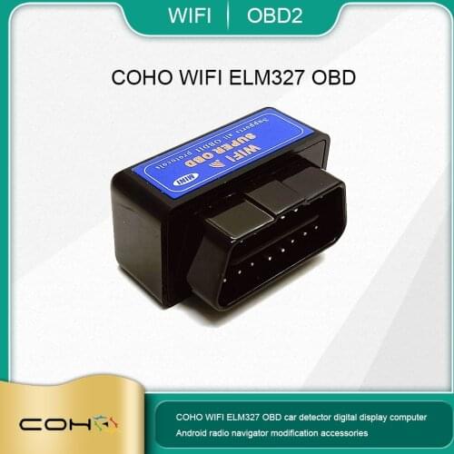 COHO WIFI ELM327 OBD car detector digital display computer Android radio navigator modification accessories COHO WIFI ELM327 O