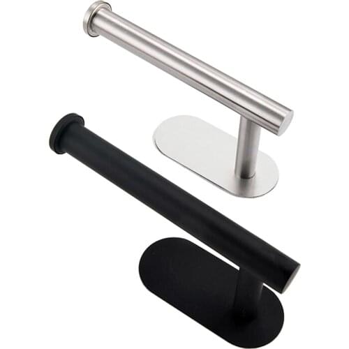 Toilet Roll Paper Holder Towel Stainless Steel Storage Rack Hanging Shelf for Kitchen Bathroom Paper Holders Tissue Accessories