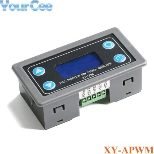 PWM Pulse Square Wave Signal Generator Full Function APWM Rectangular Wave Frequency Duty Cycle Adjustable DC 3.5-12V for MCU