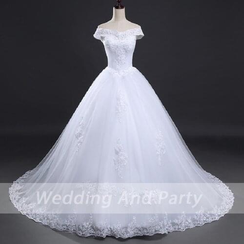 HEULORIA Wedding Dresses With A Train