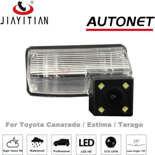 JiaYiTian rear view camera For Toyota Canarado / Estima /Tarago HD CCD Night Vision Backup camera Parking Assistance Waterproof