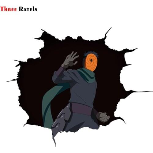 Three Ratels CHY20 cool Anime cartoon 3D sticker for car pvc figure anime decal