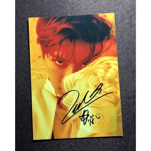 Hand signed SuperM TEN autographed photo NCT 127 5*7 092019N9