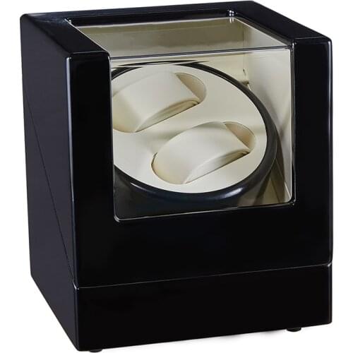 Durable Wood Automatic Watch Winder Box High Class Winding Storage Holder Display Watch Box Quiet Motor Shaker Box for Watch