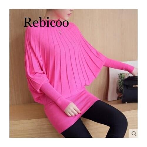 Женские вязаные пуловеры Rebicoo China At AliExpress