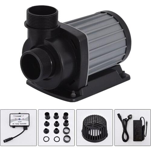 1PC DCT-12000 85W pump adjustable external gearbox Aquarium Marine Freshwater Controllable Water Pump 12000L / H 220V
