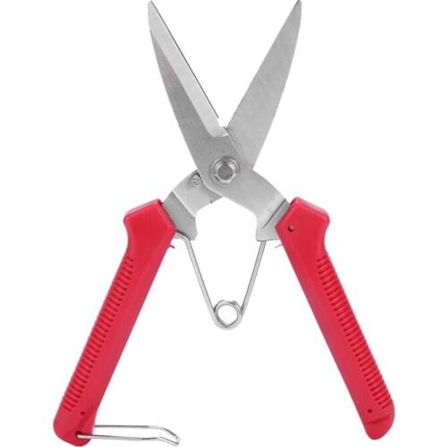 Gardening Hand Pruner Garden Scissors Pruning Shears Micro-Tip Pruning Snips Leaf Trimmer Straight Florist Scissor For Plants