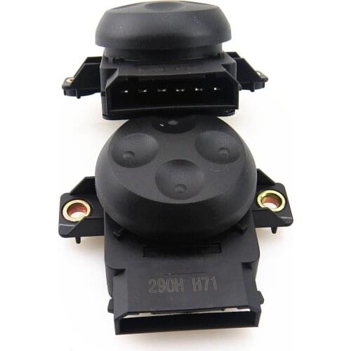 SCJYRXS 2 Pcs Seat Lumbar Comfortable Adjustment Control Switch 8E0959777B 8E0 959 777B 8E0 959 777 B For A4 A5 TT Q7 2007-2009