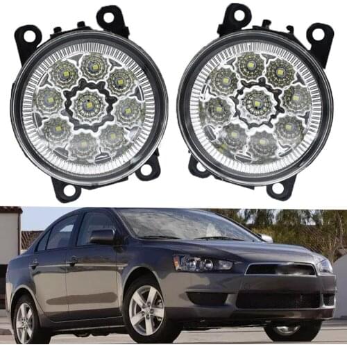 Car Styling for Mitsubishi Lancer / Lancer Sportback 2009-2016 Fog Light Lamp Fog Lights