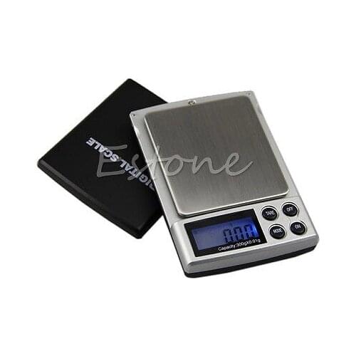 JAVRICK High Quality Pocket 1000g x 0.1g Digital Jewelry Gold Gram Balance Weight Scale 40641