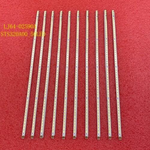 10pcs/lot LED backlight strip For TE32905N16H SCHNEIDER MICRA3225USB 32-DOWN LJ64-02590A LTA320AP18 STS320A00_50LED