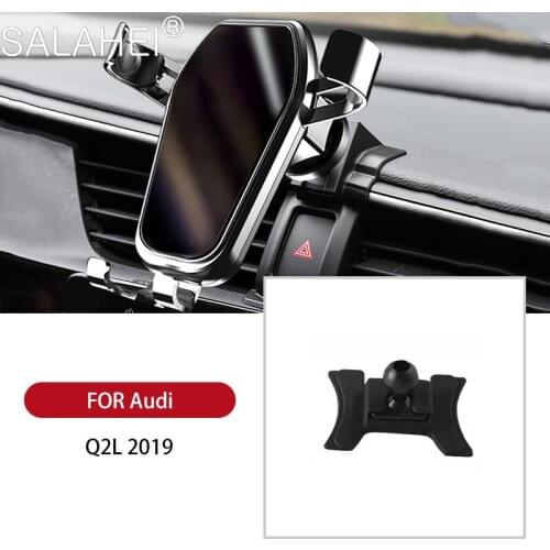For Audi Q2L 2019 Auto Car Phone Holder Bracket Accessories Luxurious GPS Car Phone Holder Mount GPS Phone Navigation Bracket