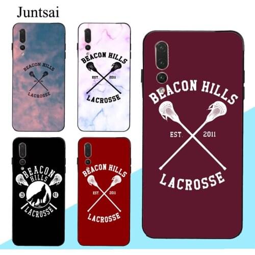Beacon Hills Lacrosse Logo Teen Wolf Case For Huawei P30 P40 P20 P10 Pro Lite Mate 10 20 30 Lite P Smart 2019 Z