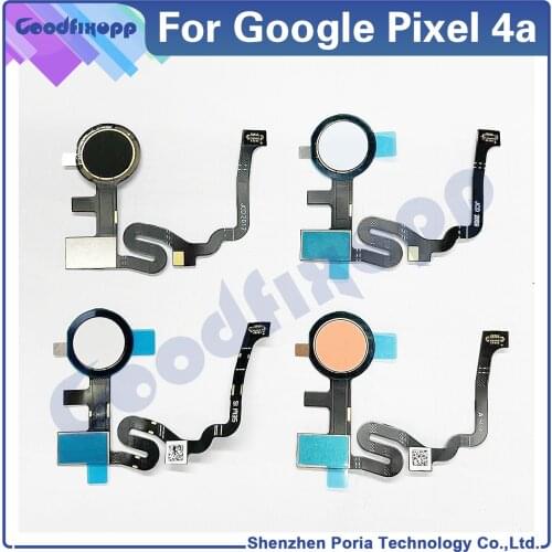 For Google Pixel 4A G025J GA02099 Phone Home Button FingerPrint Touch ID Sensor Flex Cable Ribbon Google Pixel 4a 5G GD1YQ G025I