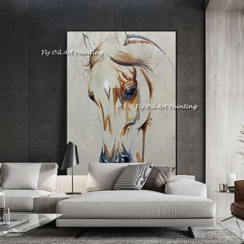 Canvas Paintings Wall Art Animal Picture The Horse Canvas Painting for Living Room Wall Art Picture Home Decor