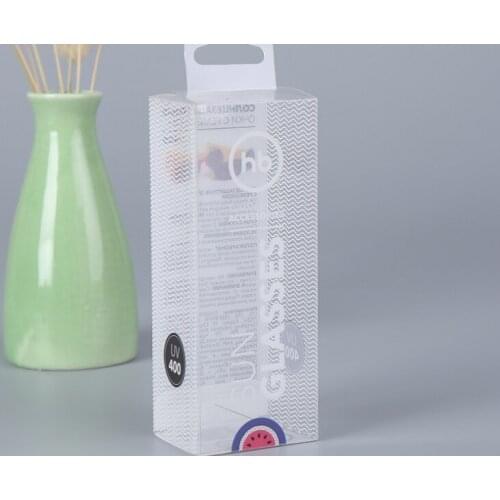 Custom PVC frosted plastic packing box with company logo for toy gifts Cosmetic box manufacturers ---PX20172