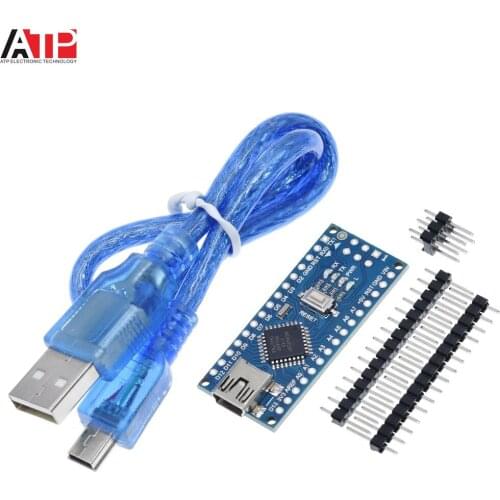 1PCS GREAT IT Nano 3.0 controller nano CH340 USB driver ATMEGA328 ATMEGA328P nano Mini USB With the bootloader for arduino