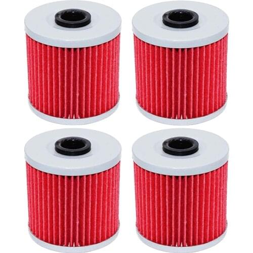 1/2/4pcs Motorcycle Oil Filter for KAWASAKI KL250 KL650 KLR250 KLR600 KLR650 KLR 650 KLX650 KLX650R KLX 650 197KLX 650 1977-2016