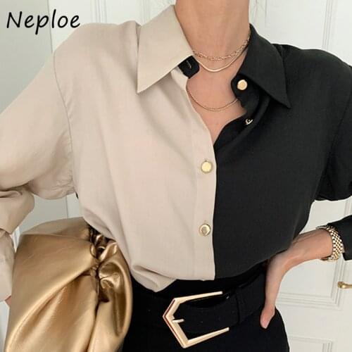 Цветные блузки Neploe China At AliExpress