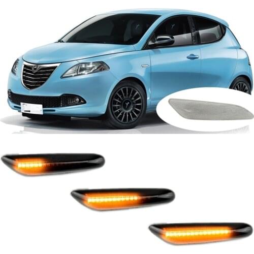 Fit for LANCIA Ypsilon 846 MKIII 2011 2012 2013 2014 2015 2016 2017 2018 Dynamic LED Indicator Side Marker Signal Light Repeater