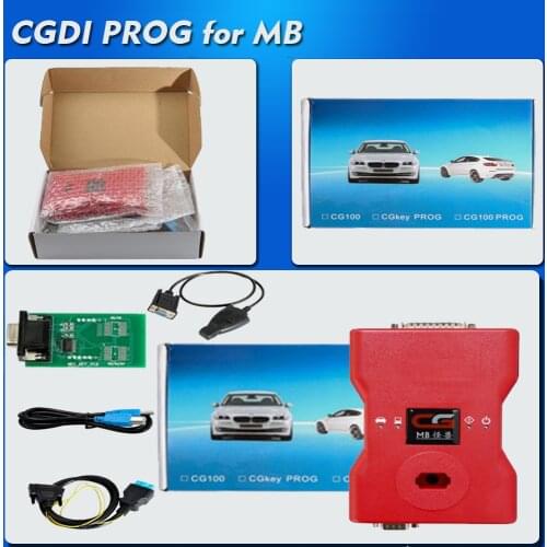 CGDI Prog forbenz Key Programmer Support All Key Lost OBD2 CGDI MB Multiplexer Calculate Password Online One Free Token Each Day
