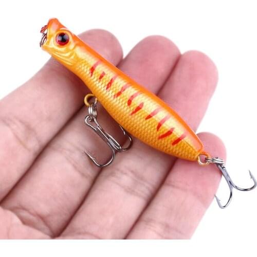 Fishing Lure Bait whopper Popper Top water Floating Pencil Hard Bait Saltwater Swimbait fishing lure Snakehead Bass wobbler Hook