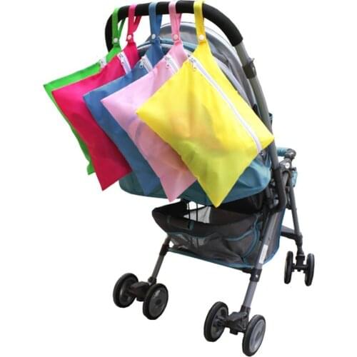Baby Stroller Accessories Mommy Baby Nappy Diaper Bag Stroller Organizer Carriage Props Waterproof Baby Stroller Storage Bag