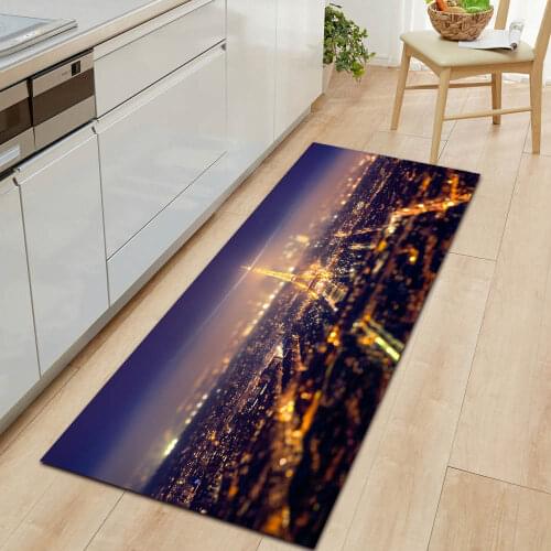 Mysterious Universe Kitchen Floor Mat Bedroom Entrance Doormat Home Decoration Modern Living Room Carpet Non-Slip Bathroom Rug