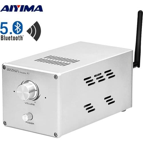 BRZHIFI Mini HIFI TPA3255 Stereo 2.0 Channel 300W*2 High Power Digital Amplifier Class D Audio AMP For Home Sound Theater DIY