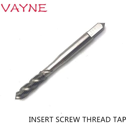VAYNE HSSE American system Screw Thread Insert Spiral Tap UNC ST 2-56 4-40 6-32 8-32 10-24Machine Thread STITaps U1/4 U5/16 3/8