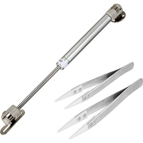 1 Pcs Hydraulic Struts Boot Holder Lifters Bar & 2 Pcs Precision Ceramic Tweezers