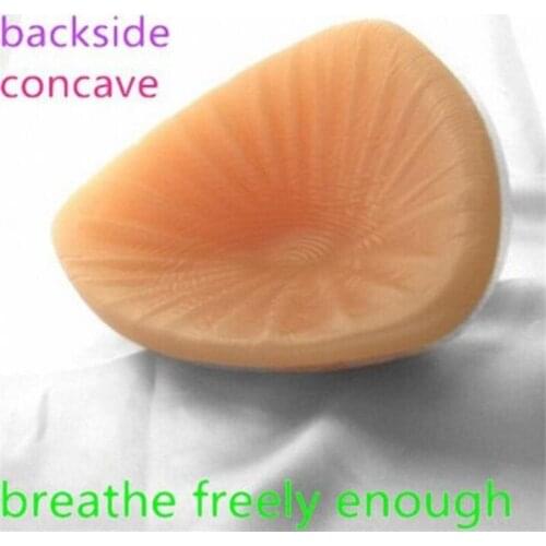 Fashion 1pc Silicone Breast Form Woman Boob Prosthesis Tits for Mastectomy Cancer Soft Lifelike Mastectomy Drag Queen Handmade