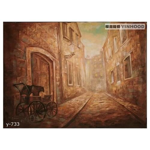 10ft x20ft Hand Painted muslin Photography Background Y733 ,vintage photo background photo studio background backdrop