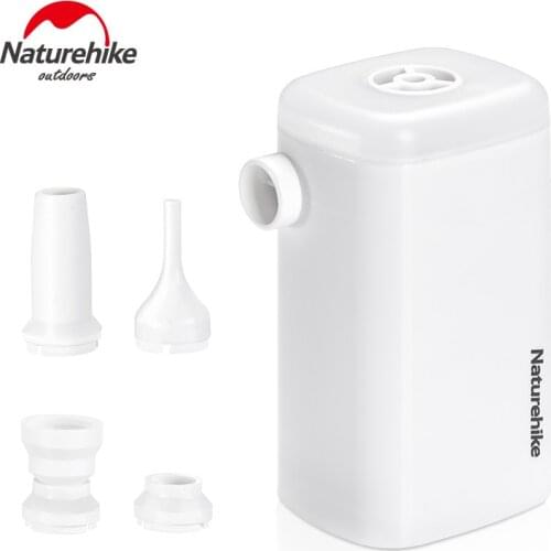 Naturehike Outdoor 3 in 1 Multi-functional Air Pump Mini Charger Lighting Portable Air Mattresses mini air pump