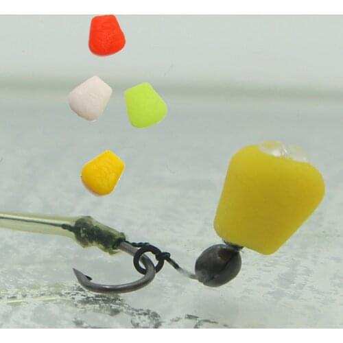 50PCS Carp Fishing Accessories Micro Bait Stopper Boillies Bait Stop Bead Carp Bait Holder for Hair Rig Tackle Accessories
