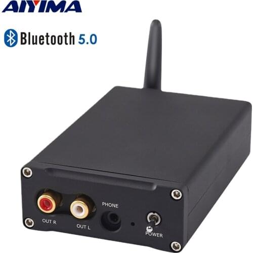 AIYIMA Bluetooth 5.0 Receiver Audio Decoder DAC APTX-HD QCC5125 PCM5102 Decoding Headphone Amplifier For PreAmplifier Amplifier