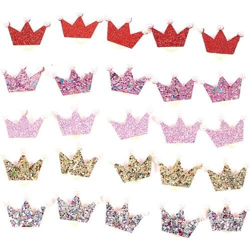 10pcs pet headflower bow small dog bow accessories crown leather band cat headflower beauty bow small dog products