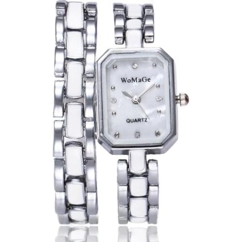 Montre Homme 2020 luxury Top Brand Women Watches Rhinestone Quartz Clock Rose Gold Silver Ladies Watch Female Causal Wristwatch