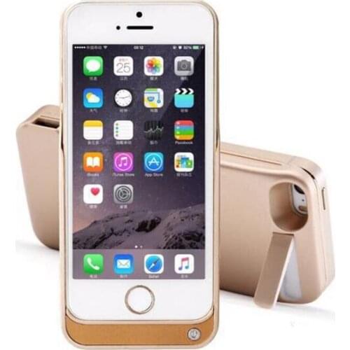 GOLDFOX For iPhone 5 5s SE 4200mAh External Battery Charger Case Rechargeable Cover Phone Backup Emergency Battery Charger Case