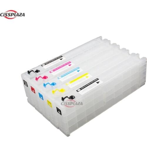 CISSPLAZA 1set T6941 -T6945 Refillable Ink Cartridge For Epson SureColor T3000 T3200 T5200 T7200 T3270 T5270 T7270 printer