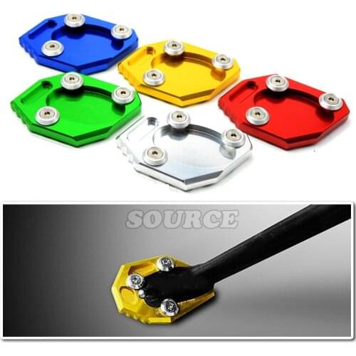 CNC motorbike Side Kickstand Stand Extension Plate For yamaha yzf-r3 YZFR3 YZF R3 2015 2016 r25