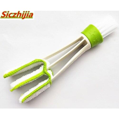 Double-sided car air conditioner exhaust brush car instrument blinds cleaning brush for Lexus ES250 RX350 330 ES240 GS460